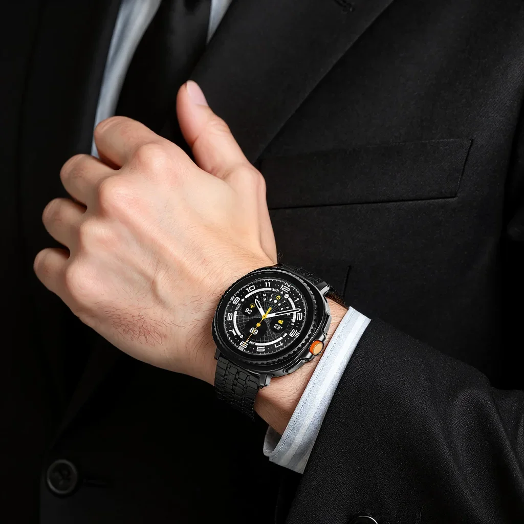 Metal Band for Samsung Galaxy Watch 8 40mm 44mm Ultra 2 Correa Stainless Steel Strap for GALAXY Watch 8 Classic luxury Watchband