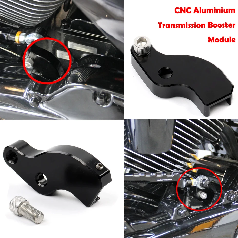 Aluminium For Harley Touring 2017-UP Softail Breakout Fat Bob 114 2018-UP Motorcycle Accessories Transmission Booster Module