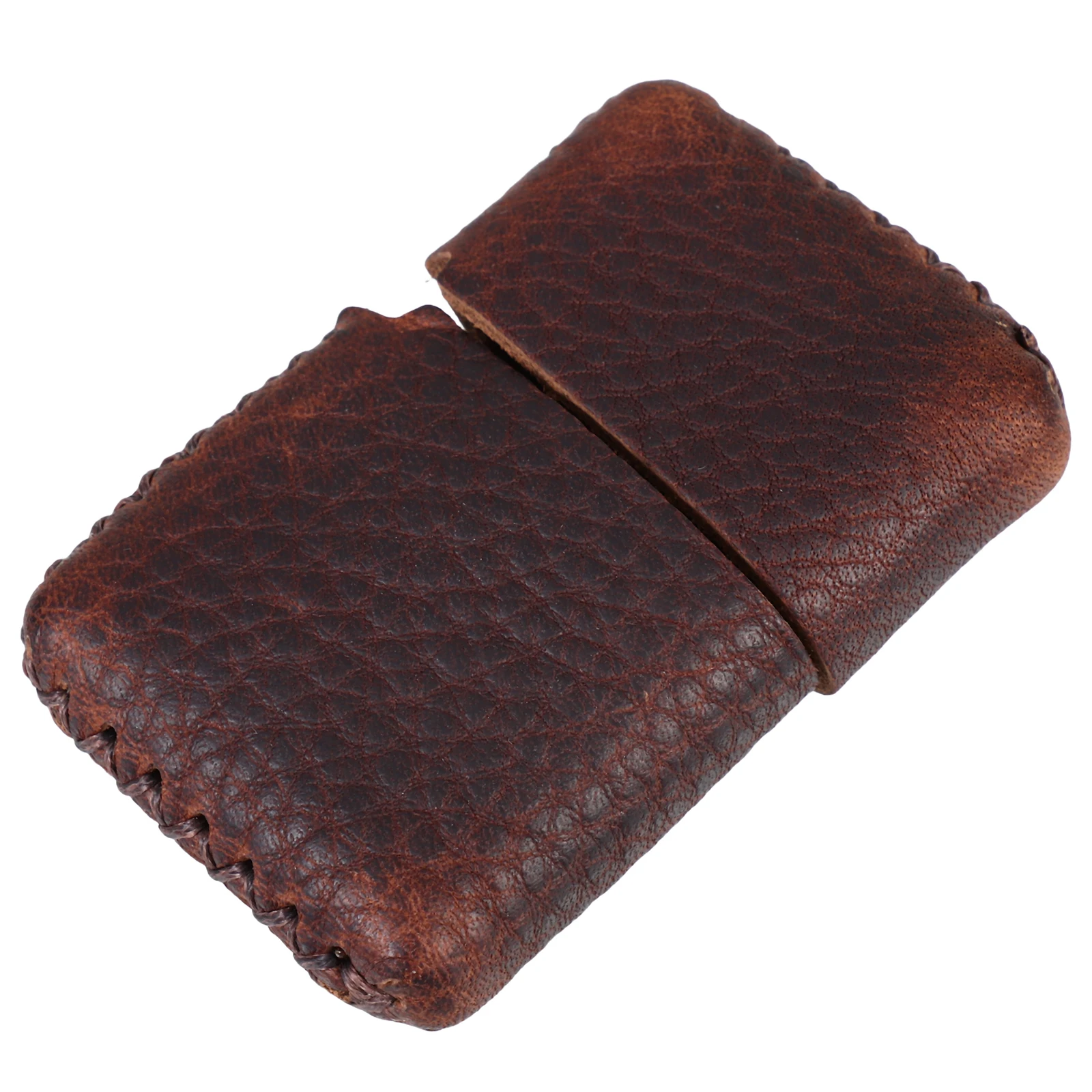 

Vintage Style Lighter Protection Cover Durable Cowhide Scratch-Proof Portable Cigarette Lighter Case Outdoor Use Holder