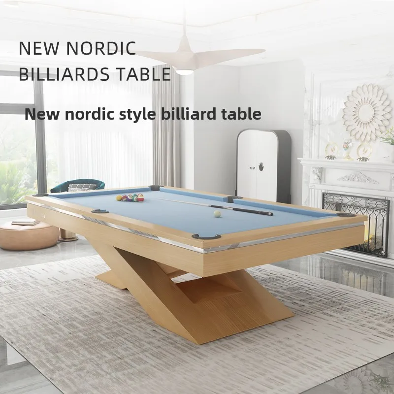 Billiards Table American Black 8 Household Indoor Billiards, High-end Tables Customized By Billiards Villa Clubhouse