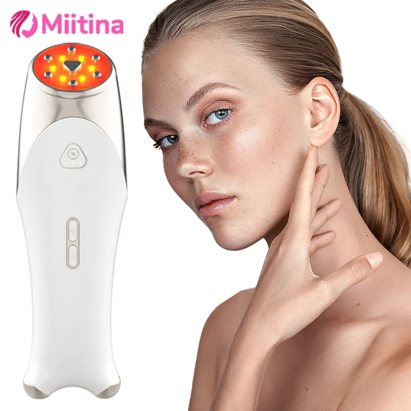 

EMS Facial Massager Face Lift Devices Skin Rejuvenation Lady Spa Anti Aging Wrinkle Beauty New Machine Microcurrents Tightening