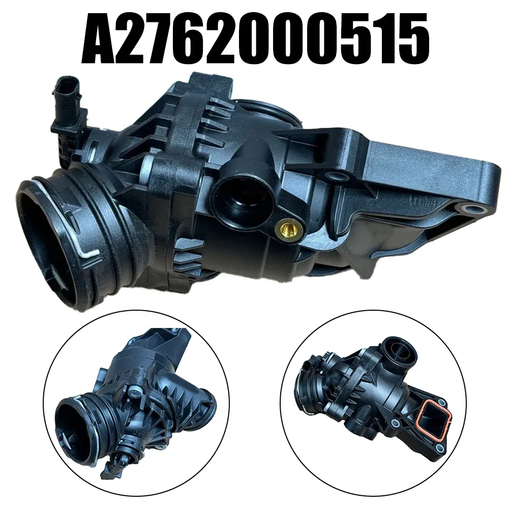 

Newest Sale Thermostat Housing And Seal For Mercedes For C For E For GLE For ML OEM Number A2762000515 Car Accessories Wholesale