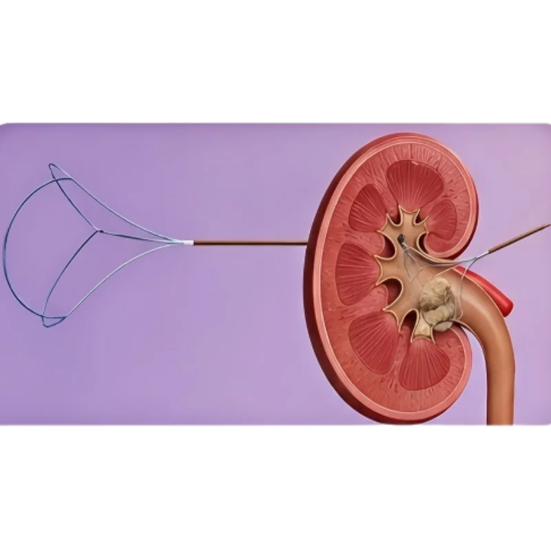 Urology Medical Consumables, 1.7Fr 2.2Fr Disposable  Retrieval Basket for Urological  Extraction