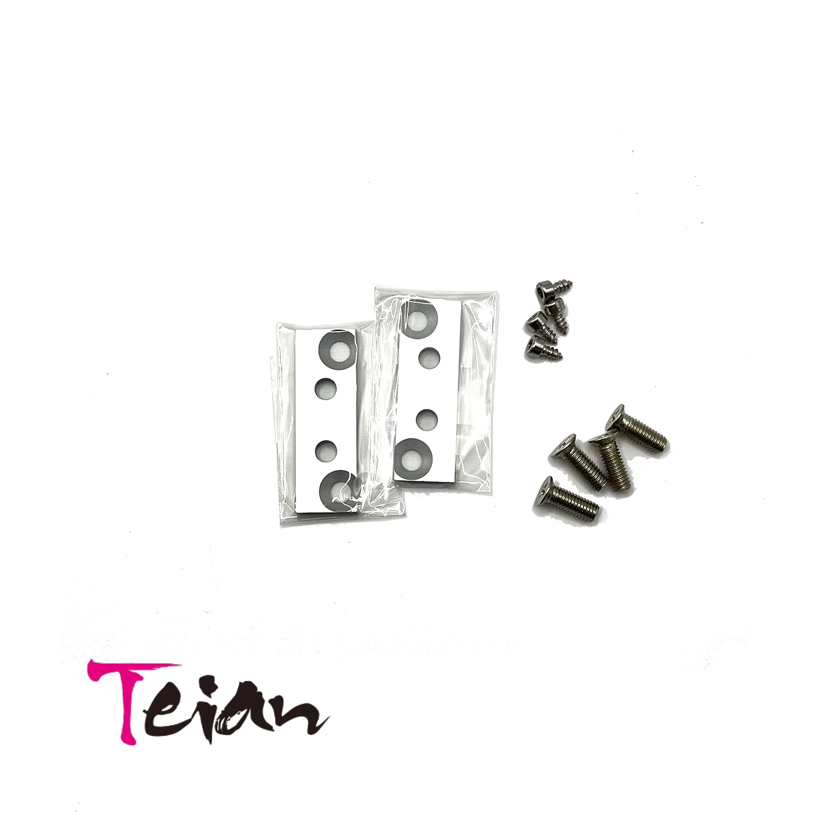 Teian Eurorack compatible Asiarack side Brackets with screws set 1U intellijel 3U