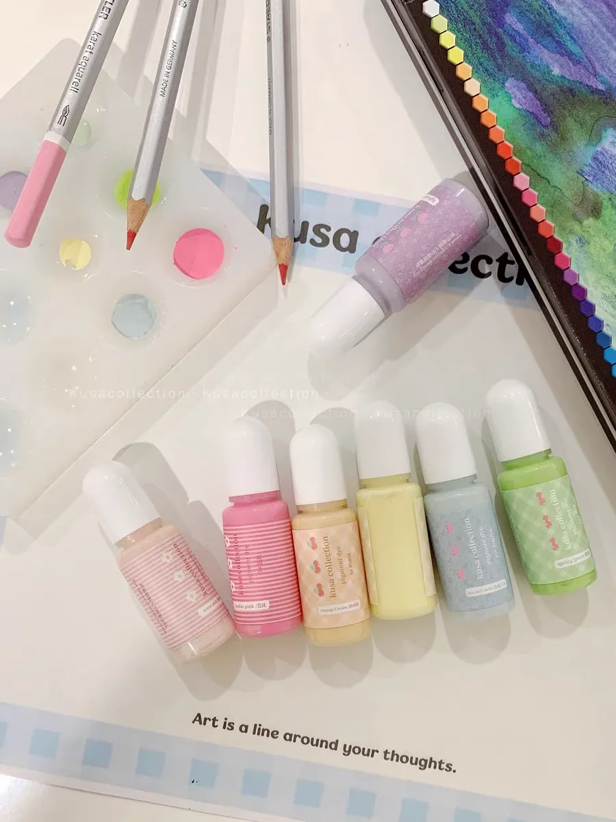 1 st Crème Schimmel Kleuren Pigmenten voor Nail Mold UV Gel Kleur Toner 3D Acryl Mold Tool Nail Saloon DIY Siliconen Nail Art