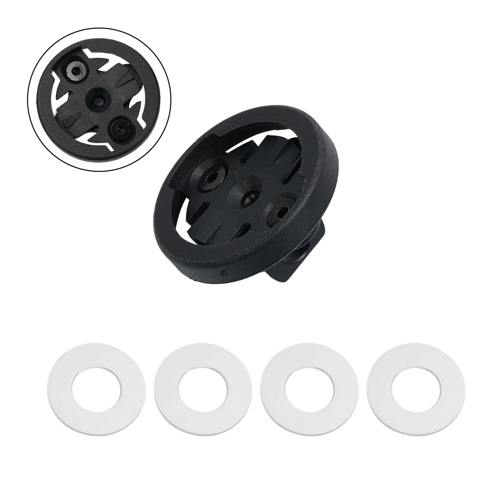 

Precision-Engineered For BROMPTON Sleek Black Aluminum Alloy For Garmin Computer Mount 8g Bracket With 4 Washers Bike Accessory