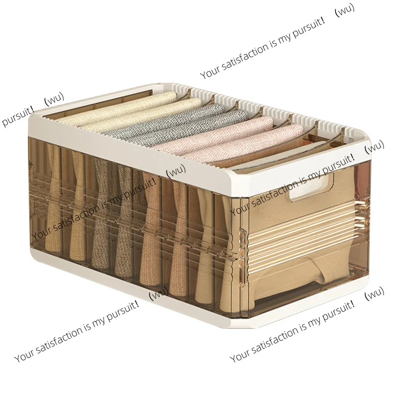 الذهبي القط الملابس السراويل الطبقات صندوق تخزين تخزين قطعة أثرية درج شبكة صندوق المنزلية تنظيم خزانة الطبقات سلة