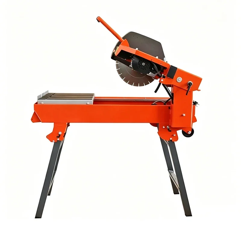 TS350E Multi-Purpose Stone Saw, Corded Cutting Saw, Benchtop Tile Cutter with 40L Water Tank, 45° Bevel Cut, Folding(Customized)