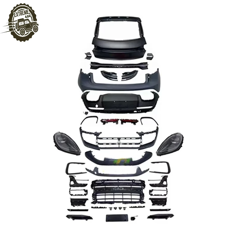 For Porsche Macan 2014-2017 95b 95B.1 95 B.2 Upgrade 2024 95B.3 Body Kit Through Taillight Laser Headlight Plug and Play