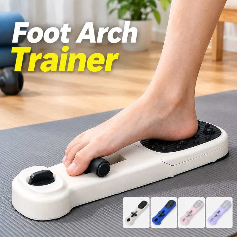 Arch Trainer Flat Foot Correction Plate Toe Arch Support Tool Rehabilitation Training Device Strengthen Plantar Muscles Relieve