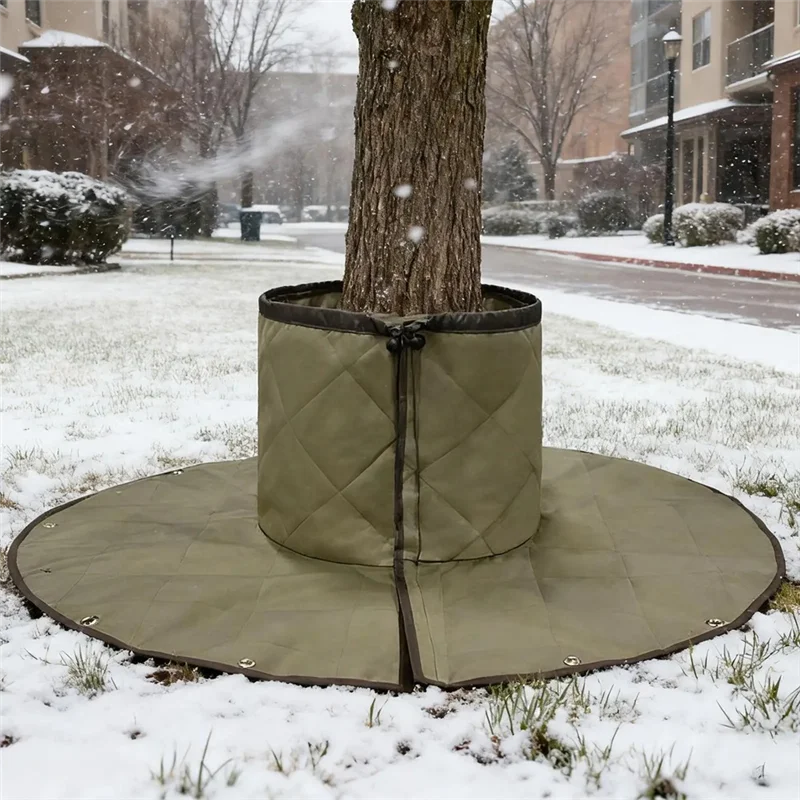 ABJN-Root Frost Protection Wrap Covers For Outdoor Palm Trees For Winter Cold Weather Tree Covers For Snow Ice Rainstorm Frost C