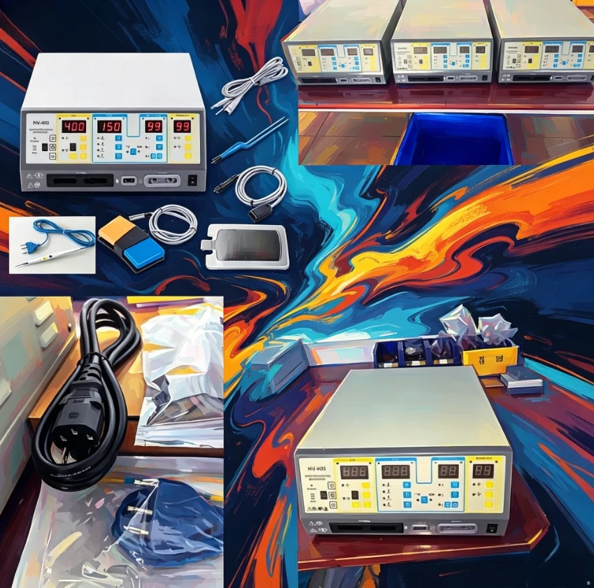 High-Frequency Bipolar Electric Surgical Device Cautery Generator Time 2026 Hot Selling Medical Equipment for Surgery