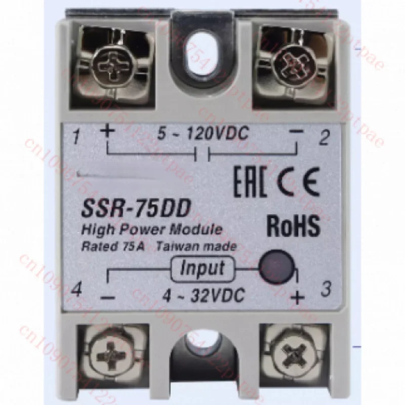 Authentic New SSR-05DD 10DD 25DD 50DD 75DD  SSR-25DD-H Solid State Relay Module 5A 10A 25A 50A 75A  dc