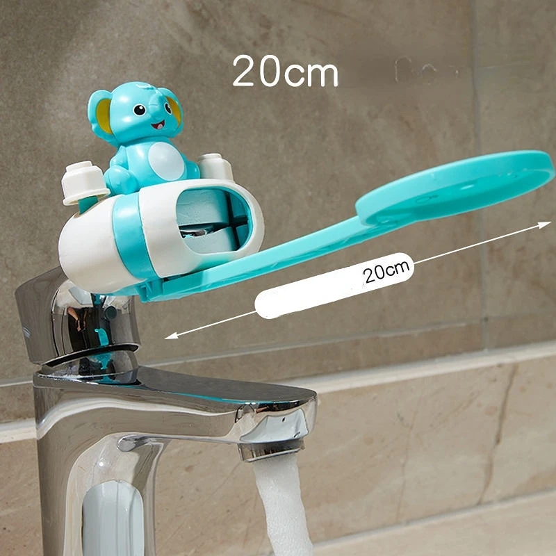 Convenient Silicone Faucet Extenders Kitchen Bathroom Water Tap Extension Lovely Water Faucets for Children Hand Washing