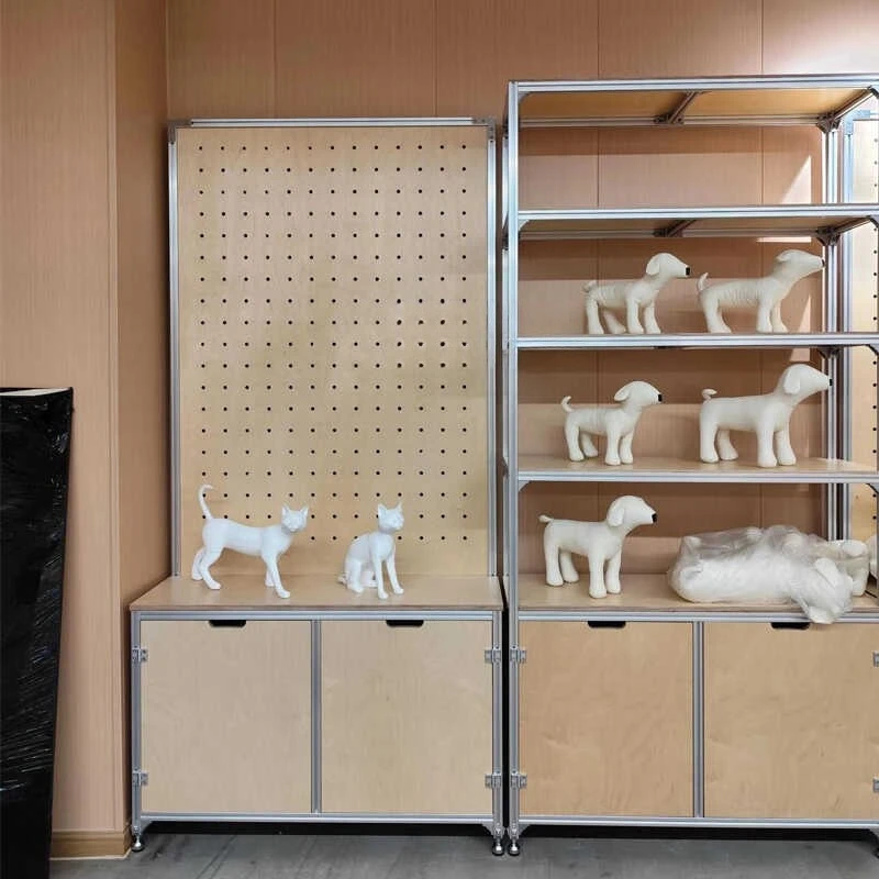 

Ocean plate product display rack, profile shelf sample display rack