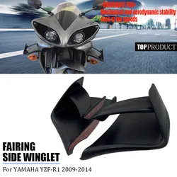 For Yamaha YZF-R1 yzfr1 motorcycle spoiler, fixed wing, winglet, aerodynamics, ABS 2009 2010 2011 2012 2013 2014