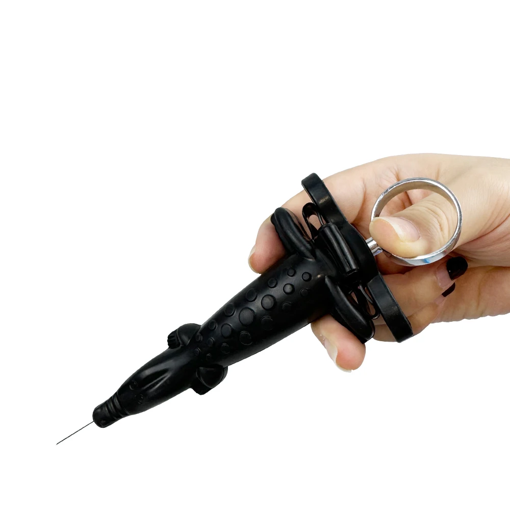 2 قطعة قابلة لإعادة الاستخدام حقنة الأسنان كم التمساح على شكل طب الأسنان حقنة الغطاء الواقي طبيب الأسنان الجراحية حاقن أداة أداة #4