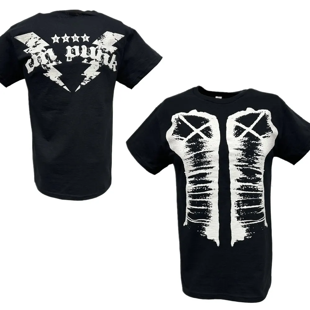 2024 Summer Men's 3D Printed Wrestler Cm Punk T-shirt Men's Street Sports Large Top