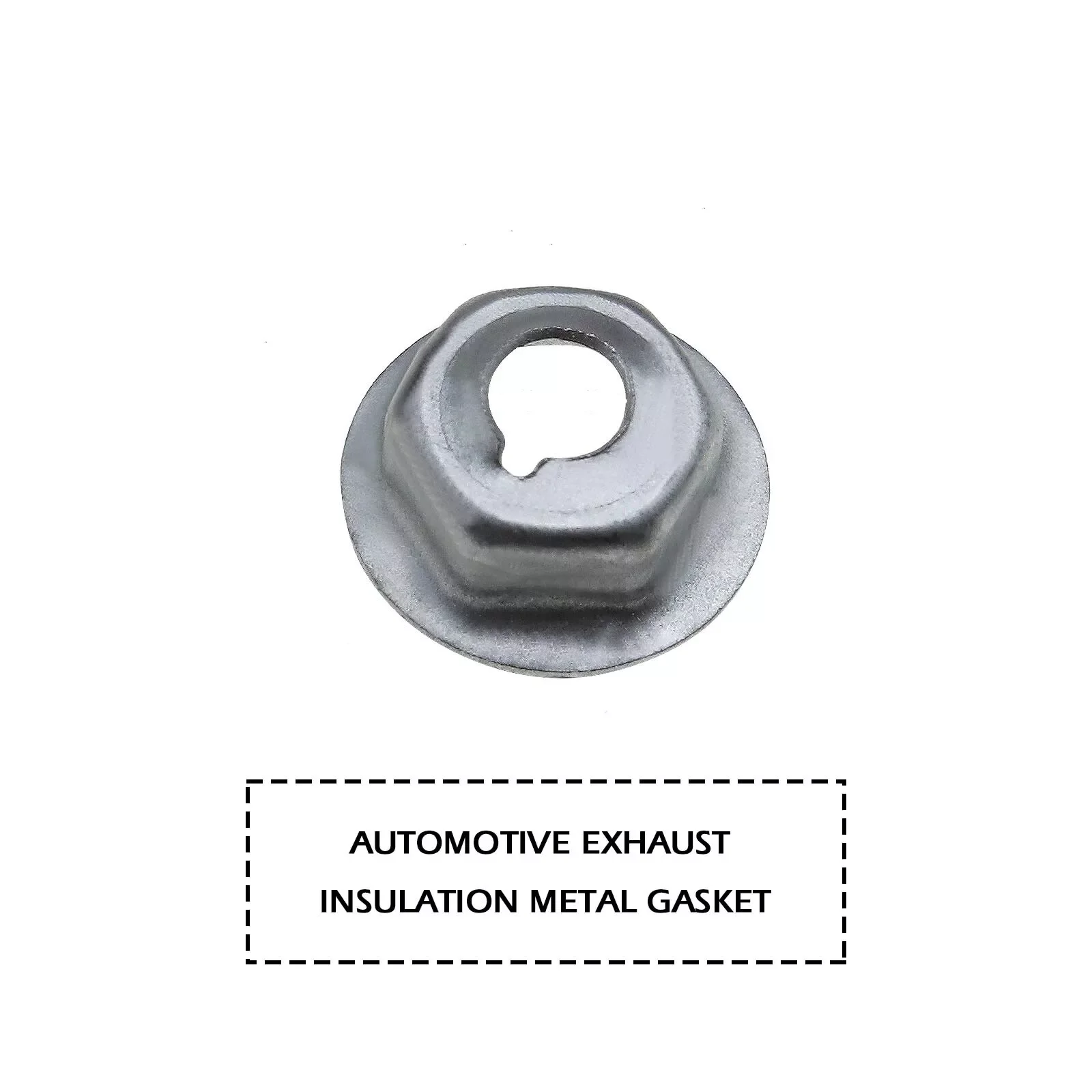 10x Exhaust Heat Shield Nut Metal  Insulation Panel Fastener Washers For Ford Mondeo Focus Fiesta Moneo C-Max 1382642