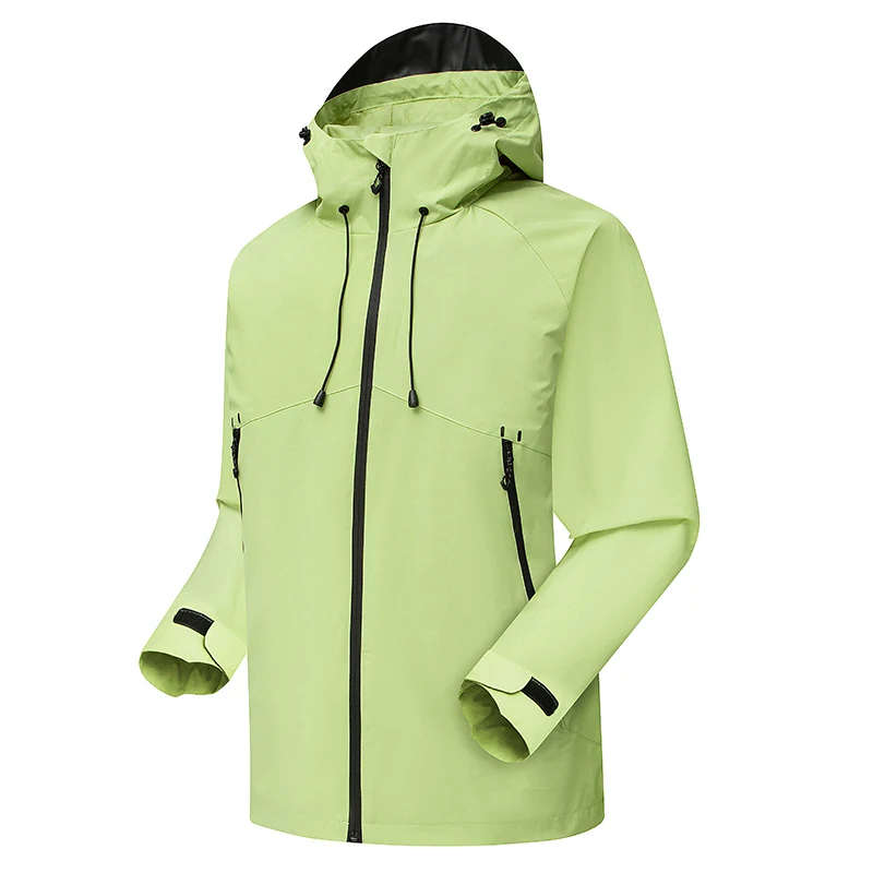 

Men Multi-color Cycling Waterproof Jacket Men Racing Hooded Raincoat Bike Clothing Loose Comfortable Handsome Casual Men Jacket