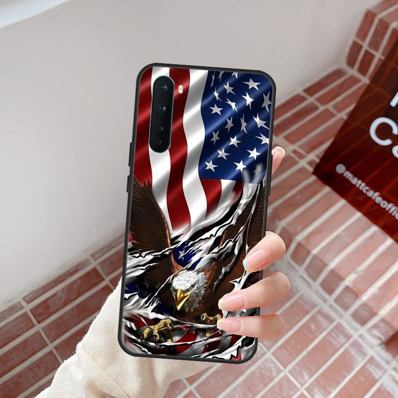미국 미국 국기 OnePlus 13R 12R 10R 13s 13 12 11 10T 8T Nord CE 4 3 2 Lite N10 N20 N30 Nord 5 케이스/커버