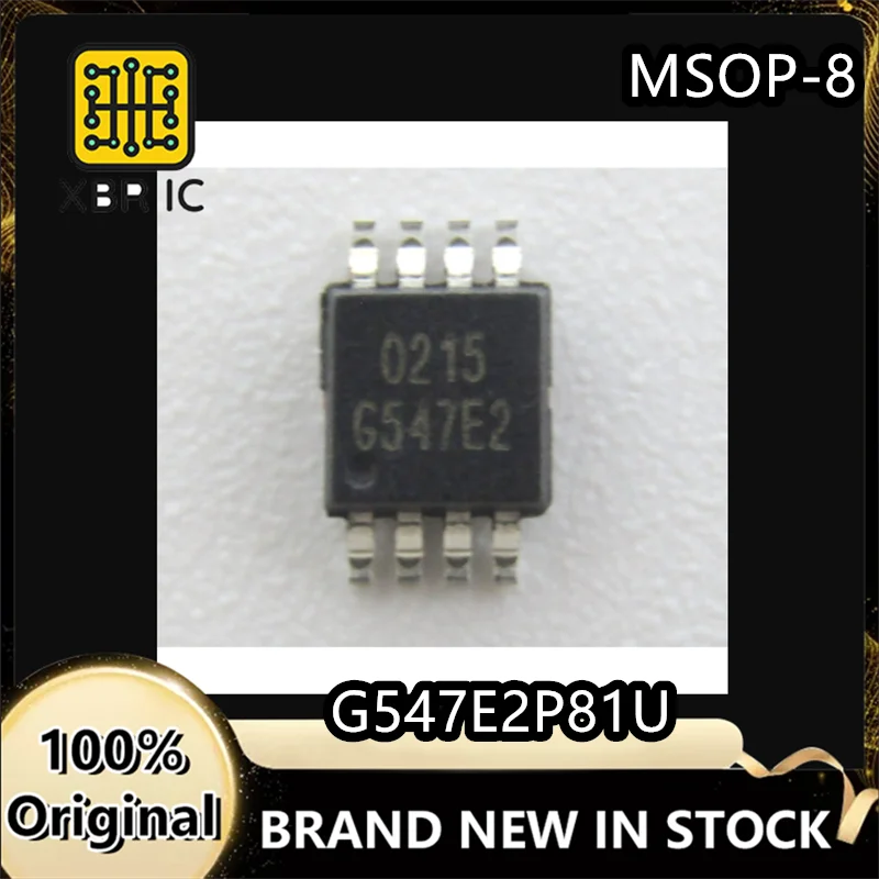 

(20/50 pieces) G547E2P81U G547E2 MSOP8 patch power distribution switch chip dense foot new original authentic spot