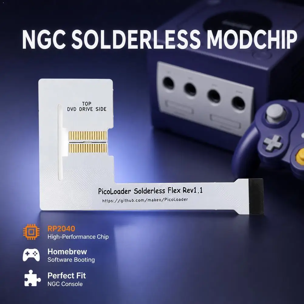 PicoLoader For GameCube Console Optical Drive Emulator Chip Board PicoLoader Optical Drive Emulator Chip Board Ultra-Fast Boot