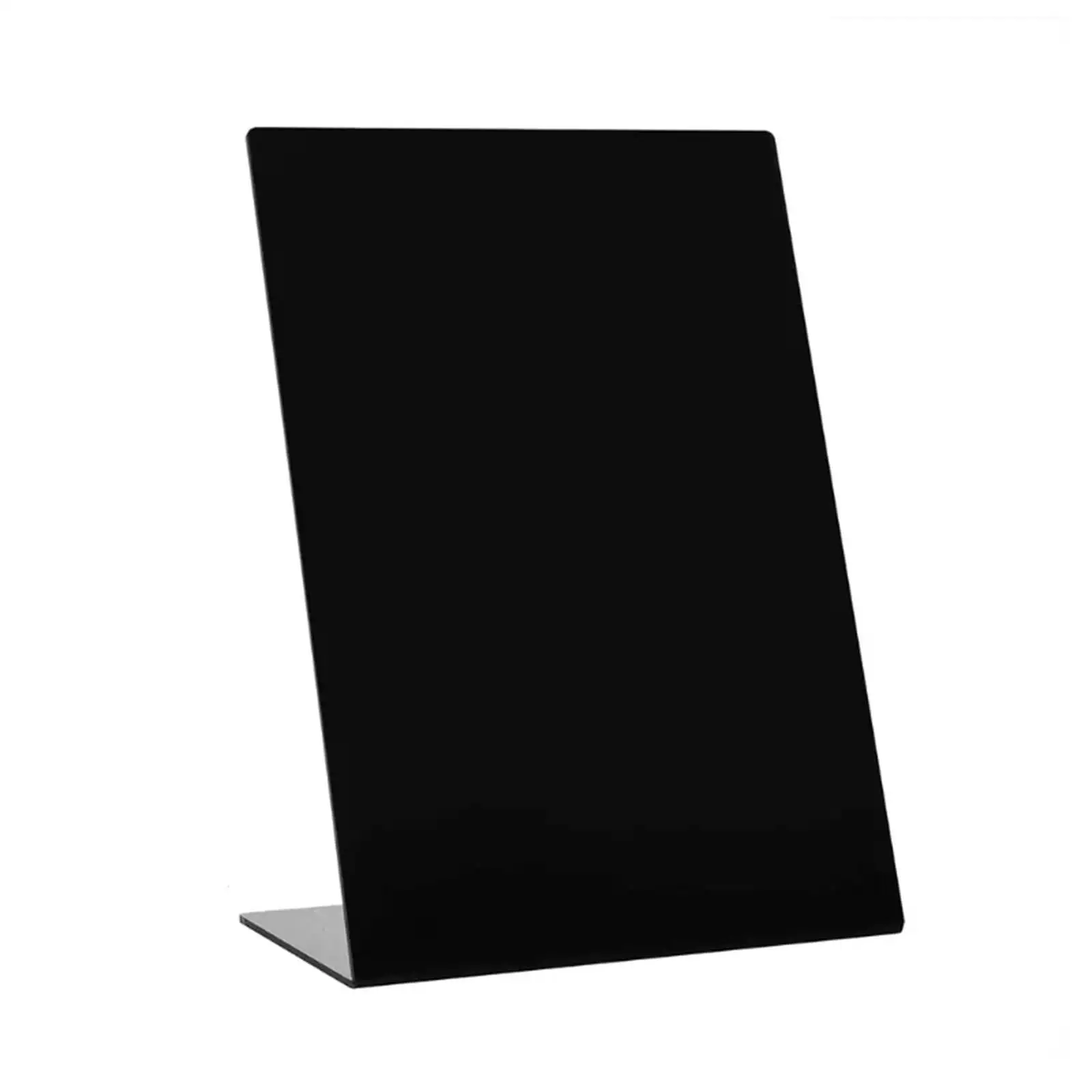 10x Chalkboard Signs L Shaped Wordpad Small Blackboard Message Board Labels