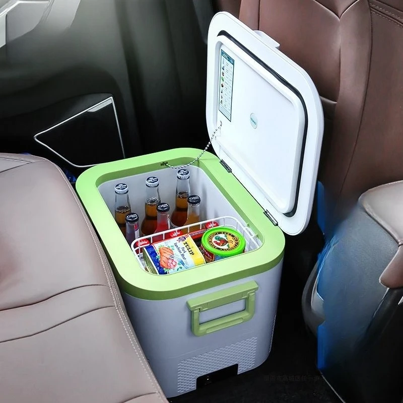 

Car refrigerator 12v24v truck outdoor refrigerator car home dual-purpose frozen small refrigerator