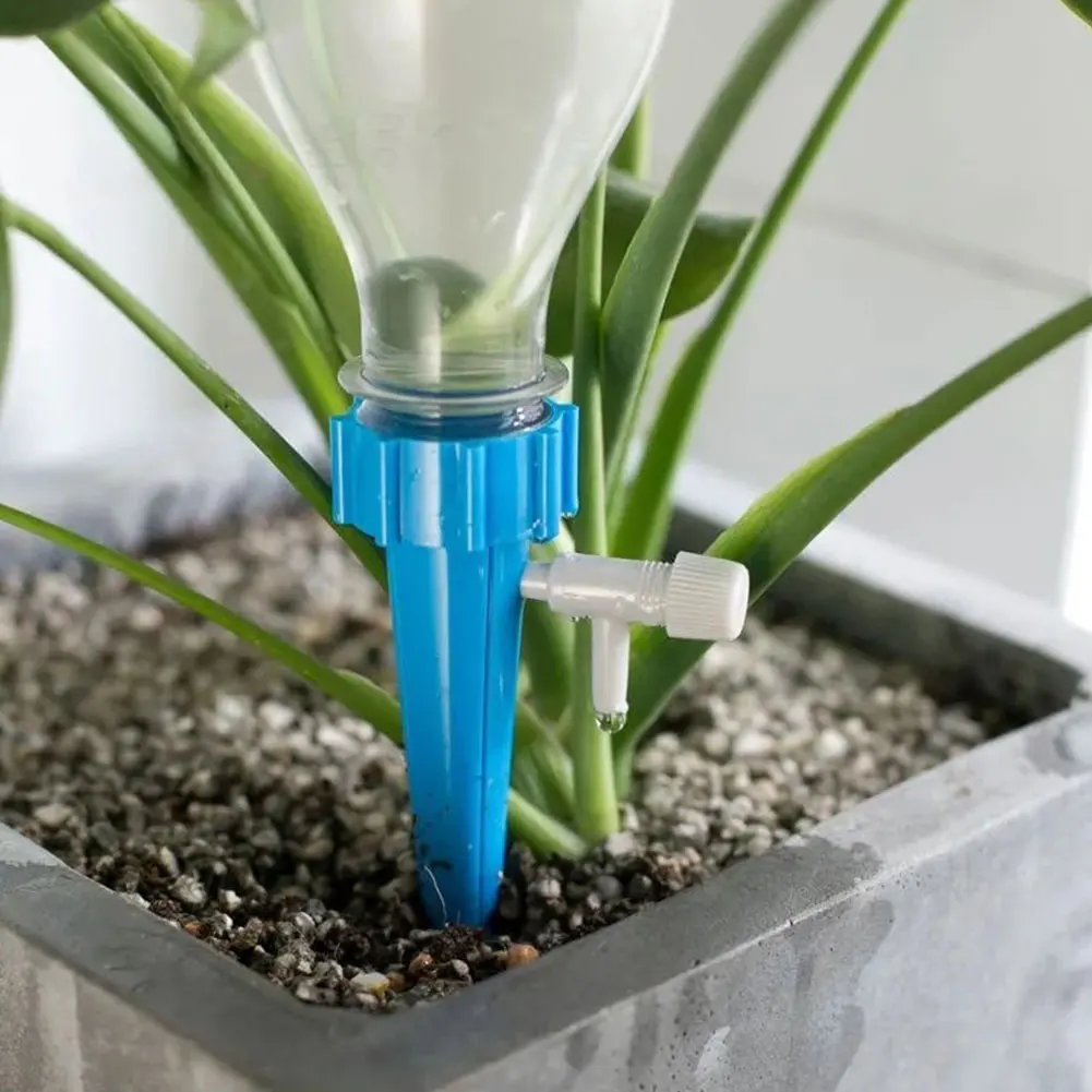 5Pcs Garden Dripper Self Watering Spike Automatic Drip Irrigation Garden Drip Irrigation Control System Home Flower Garden Tool