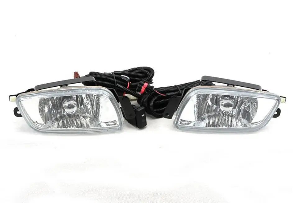 car bumper headlamp Pajero fog light montero Assembly 2000~2003y car accessories harness wire+ON/OFF Switch Pajero headlight