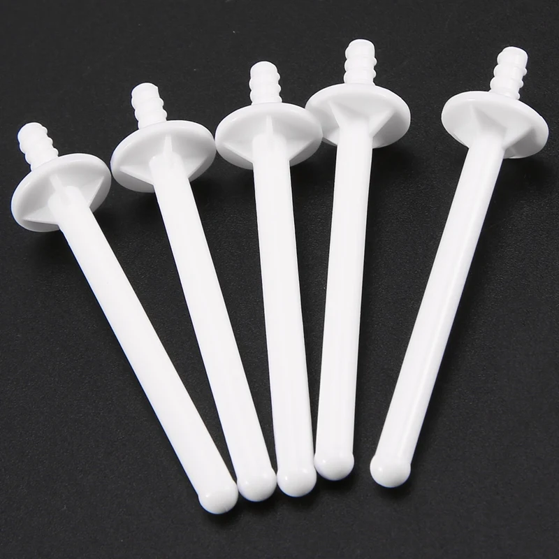 60Pcs Nose Wax Stick Applicator Spatulas พลาสติกจมูกแว็กซ์แถบจมูกจมูกกำจัดขน