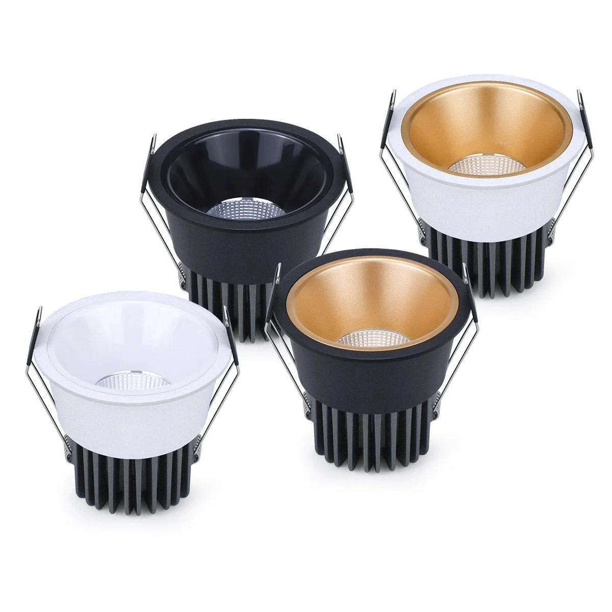 

LED Spot Light 5W 7W 12W LED Spotlight Bulb 110V 220V Recessed Downlight Ceiling Lamp Showcase Decorative Lighting Panel Light