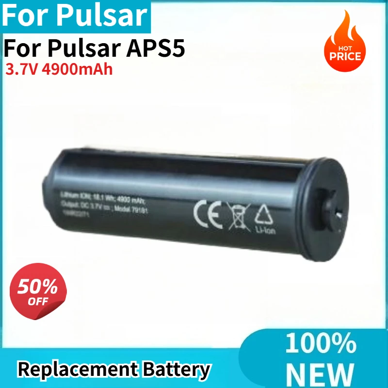 High Quality Battery 3.7V 4900mAh for Pulsar APS5 Brand New Replacement Battery