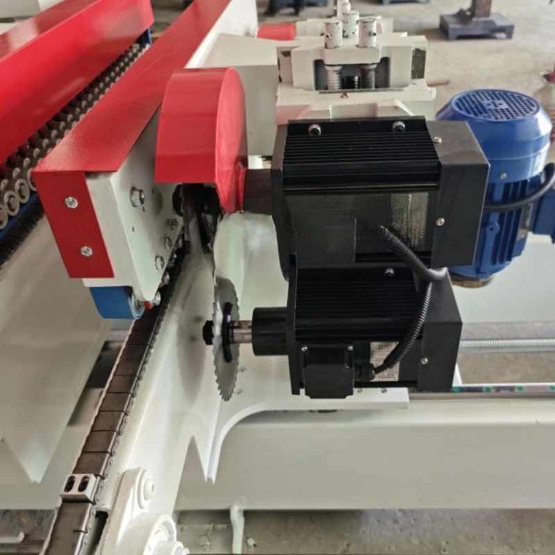 High Torque Electric Wood Plywood Double End Tenoner Milling Tenoning Machine Sawmill