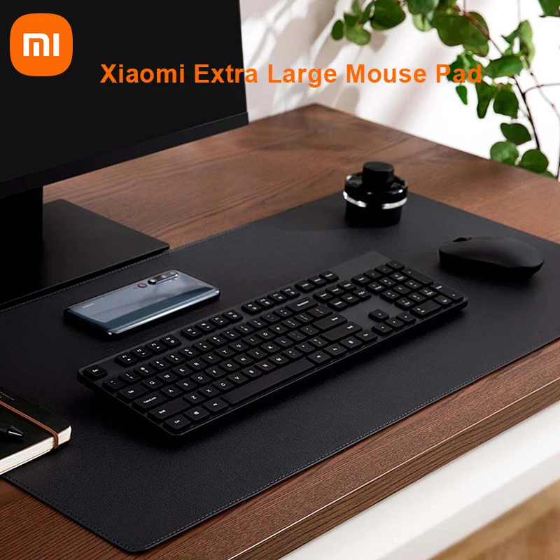 

Большой коврик для мыши Xiaomi, для ноутбуков, игровой коврик для стола, коврик для мыши и клавиатуры, компьютерный коврик, двойной материал, водонепроницаемый, подарок
