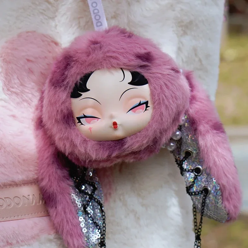 Genuíno dodo nami nova série de coelho cintilante caixa cega boneca de pelúcia pingente saco decoração maré jogar estilo y2k presentes da menina