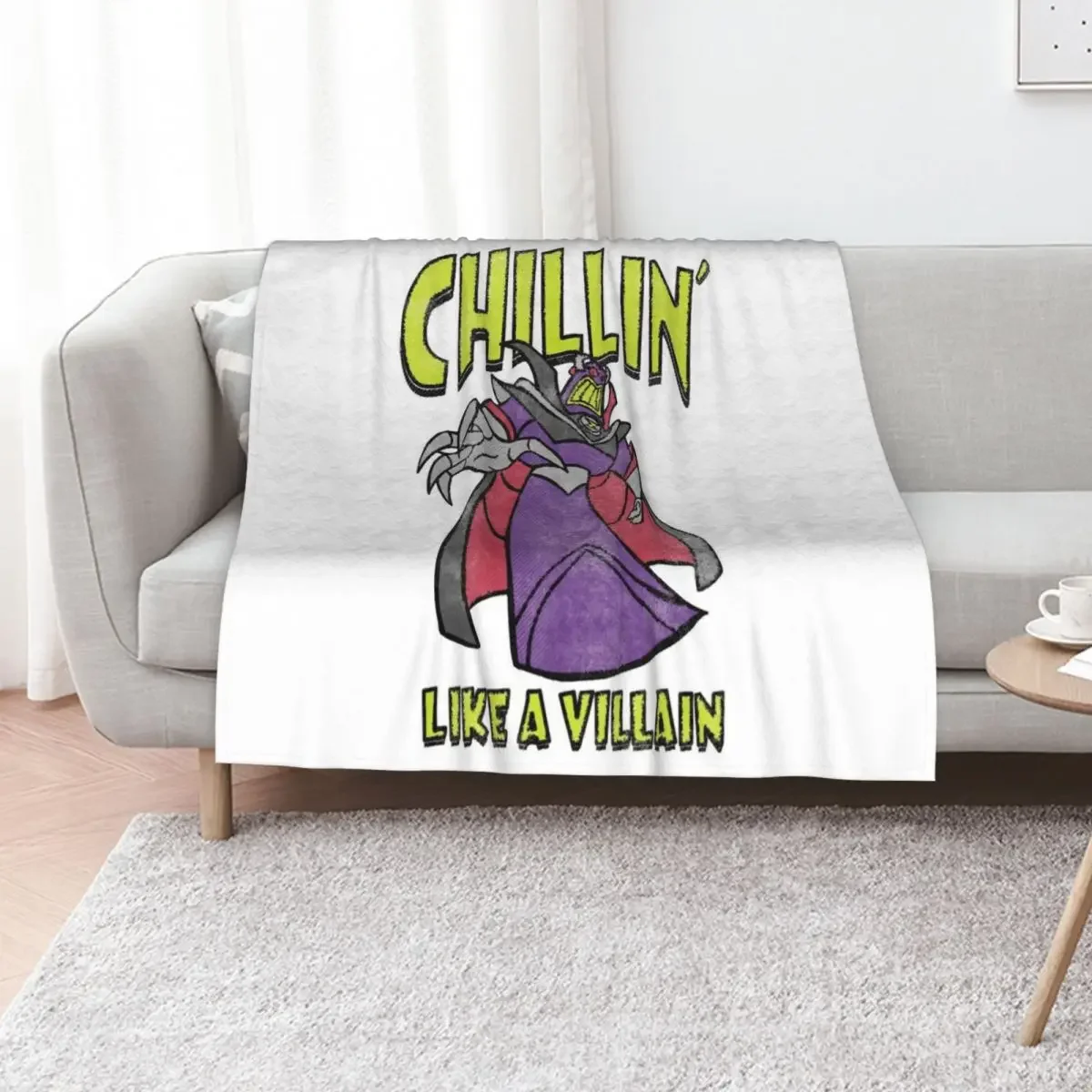 

Emperor Zurg is Chillin' Throw Blanket Decoratives cosplay anime Beautifuls Luxury Brand Blankets