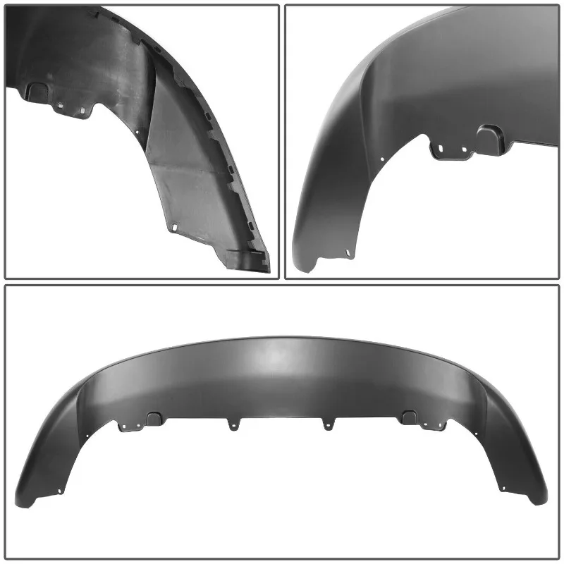 US For 2005 2006 2007 2008 20\09 2010 VW Jetta OE Style Textured Gray Front Lower Bumper Valance Spoiler