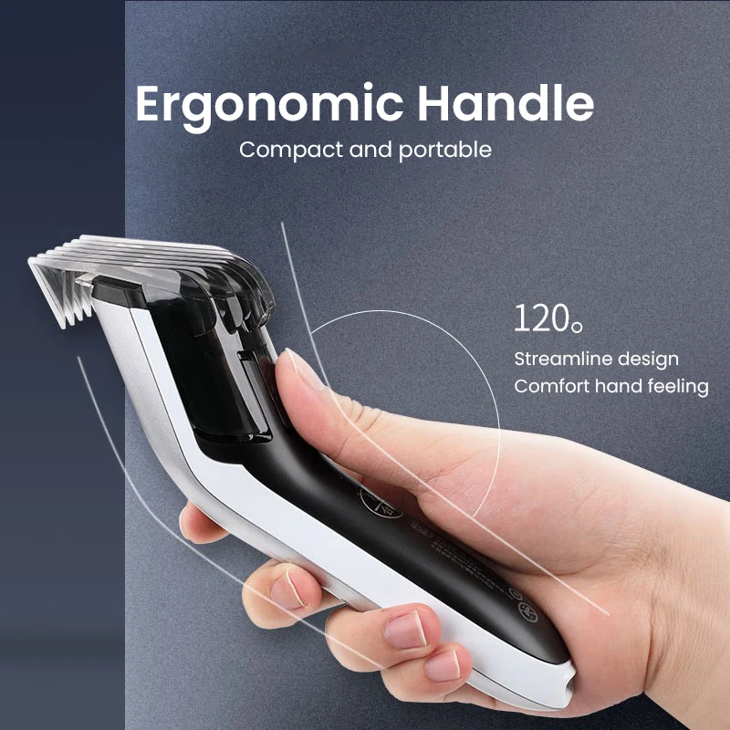 ماكينة قص الشعر فيليبس QC5130 ماكينة قص الشعر الكهربائية 11 تروس قابلة للتعديل طول القطع: 0.5-21 ملم مؤشر بطارية LED من الفولاذ المقاوم للصدأ