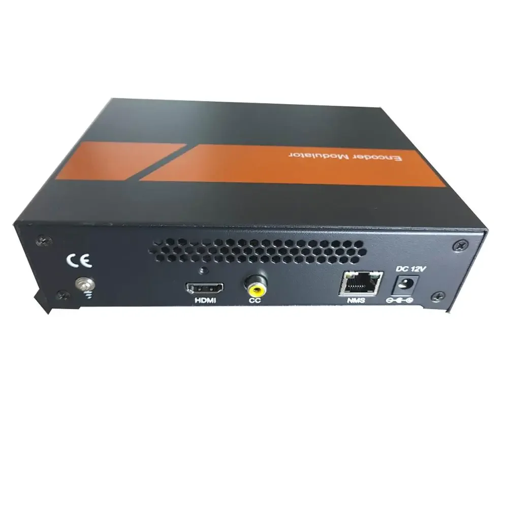 

Single Channel HD Encoder Modulator for HDMI1.4 to RF DVB-T DVB-C ATSC ISDBT Conversion MPEG-2 CC/EIA 608 Support