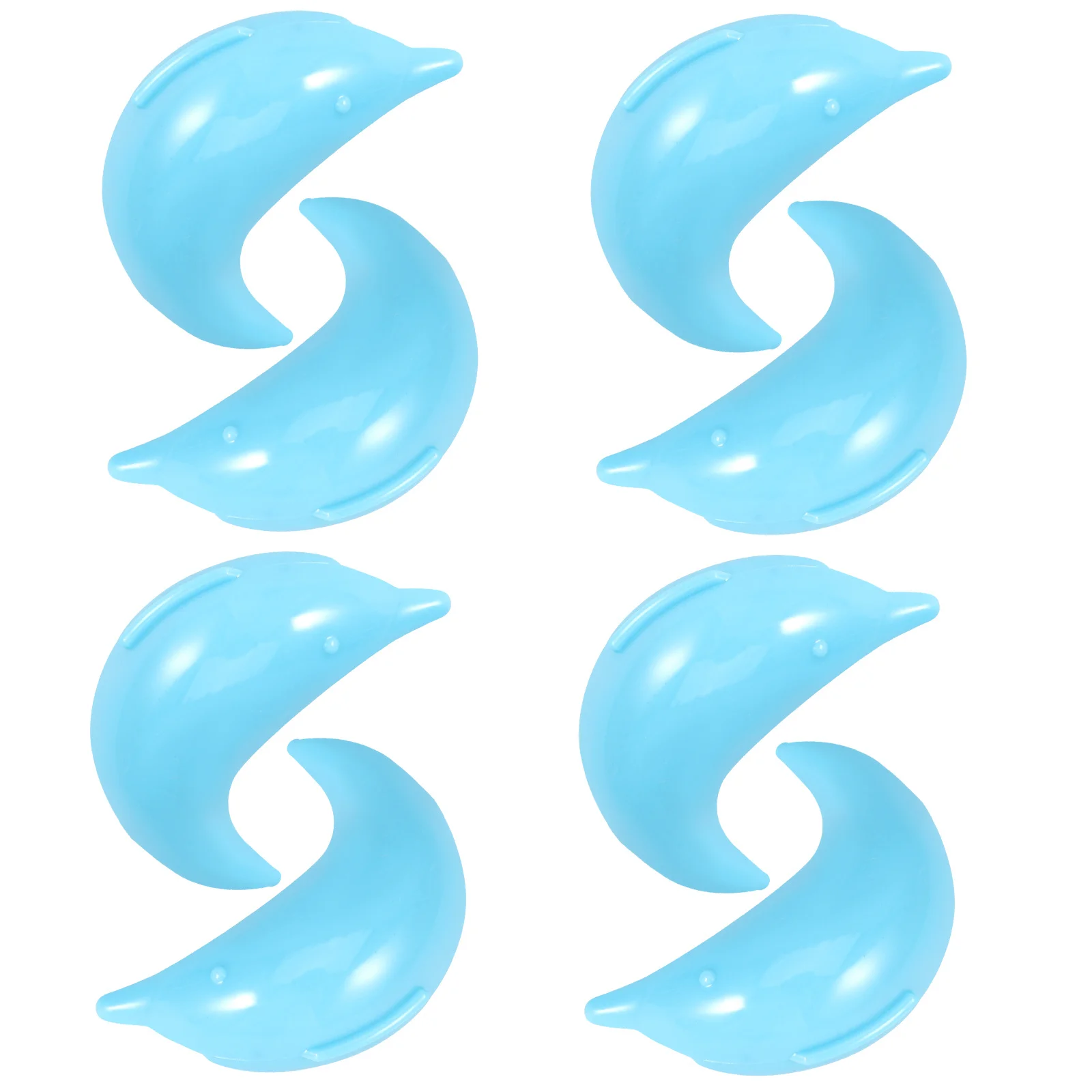 8Pcs Furniture Corner Protectors Cartoon Dolphin Baby Proofing Table Corner Guards Anti-Collision Edge Covers Safe for Desks