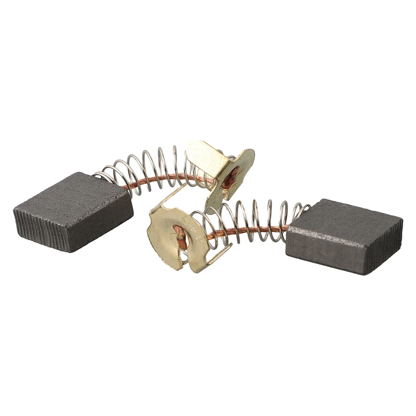 Replacement Part Carbon Brushes Blowers Cut-off Saws 2 Pcs Carbon + Metal Hand Tools 18mm X 17 X 7mm Brand New