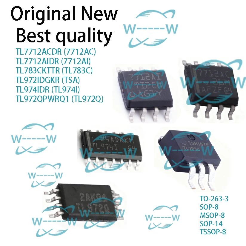 (5-30 PCS)NEW TL7712ACDR 7712AC TL7712AIDR 7712AI TL783CKTTR TL783C TL972IDGKR TSA TL974IDR TL974I TL972QPWRQ1 TL972Q IC CHIP