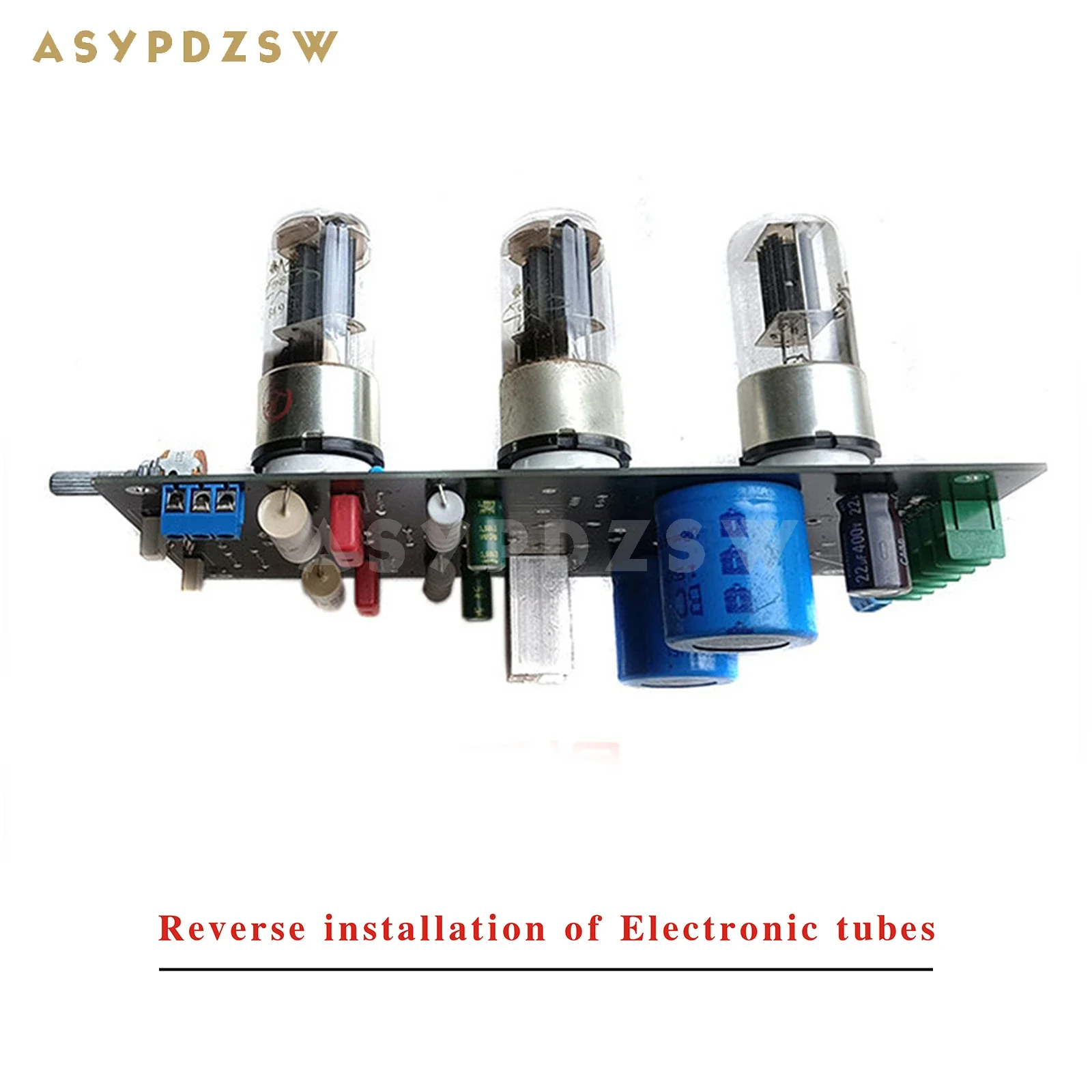 Корпус из цельного дерева HIFI 6N8P Ламповый предусилитель с прямой связью 6N8P + 6SN7 + CV181 с выпрямительной лампой 6Z5P Предварительный усилитель