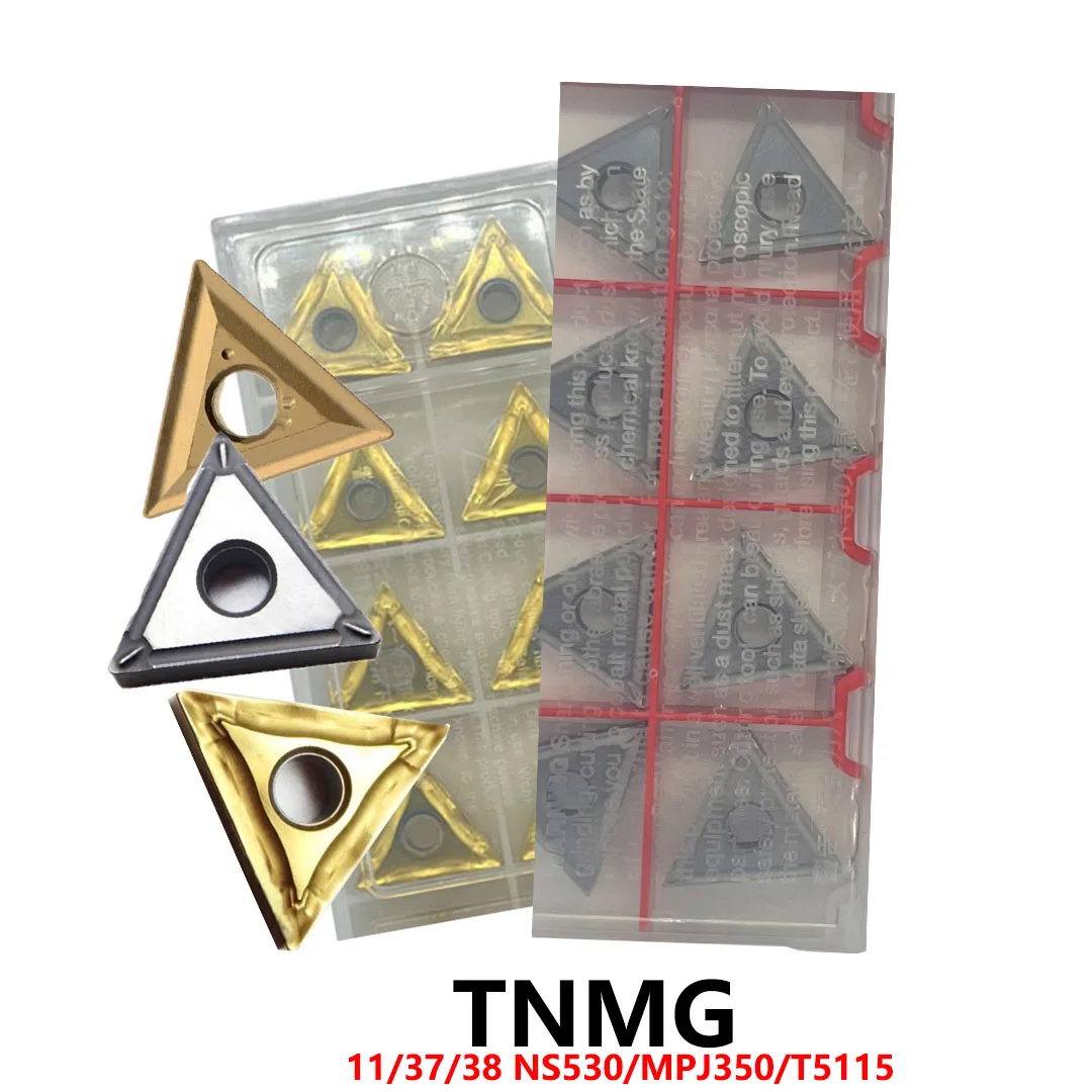 

Original Carbide Inserts CNC Tools Holder Lathe Cutter TNMG 1604 TNMG160416 TNMG160402 TNMG160404 TNMG160408 11 37 NS530 MPJ350