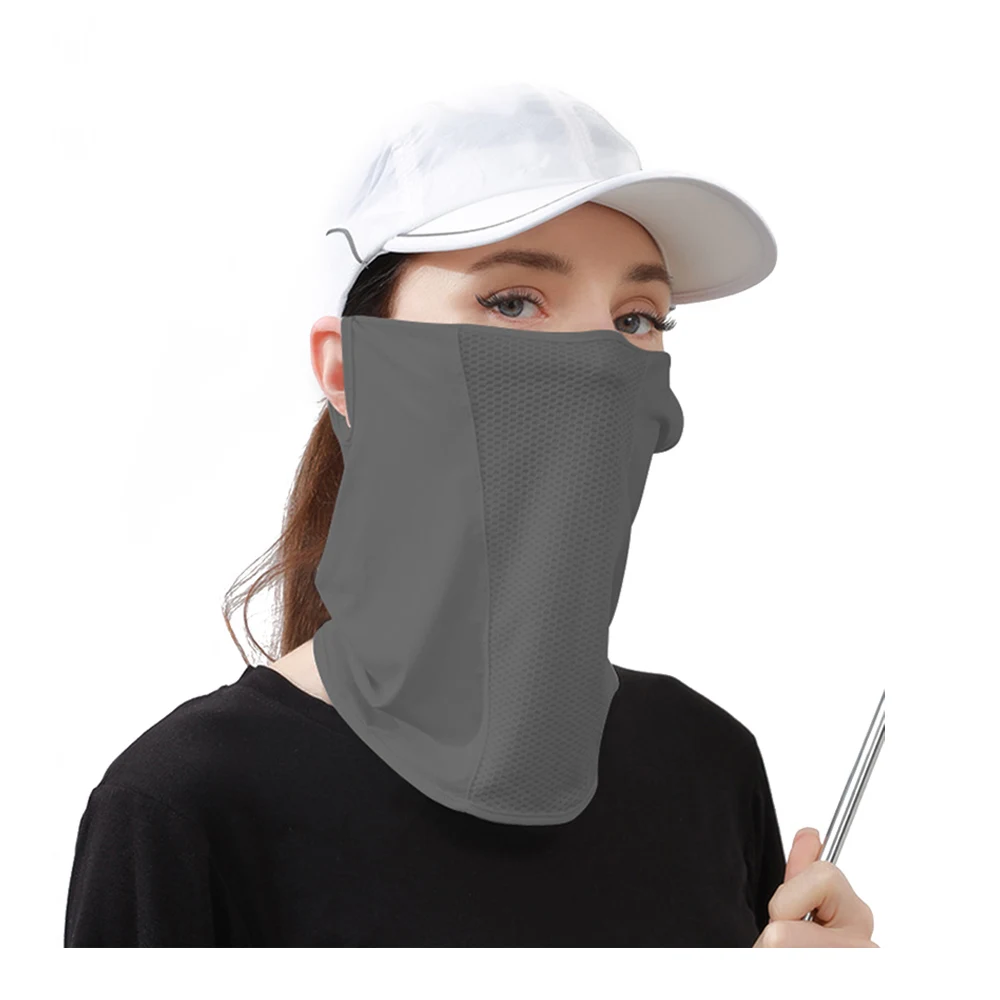 Maschera per la protezione solare per Sport all\'aria aperta per uomo donna estate viso collo protezione UV sciarpa per l\'orecchio parasole Golf