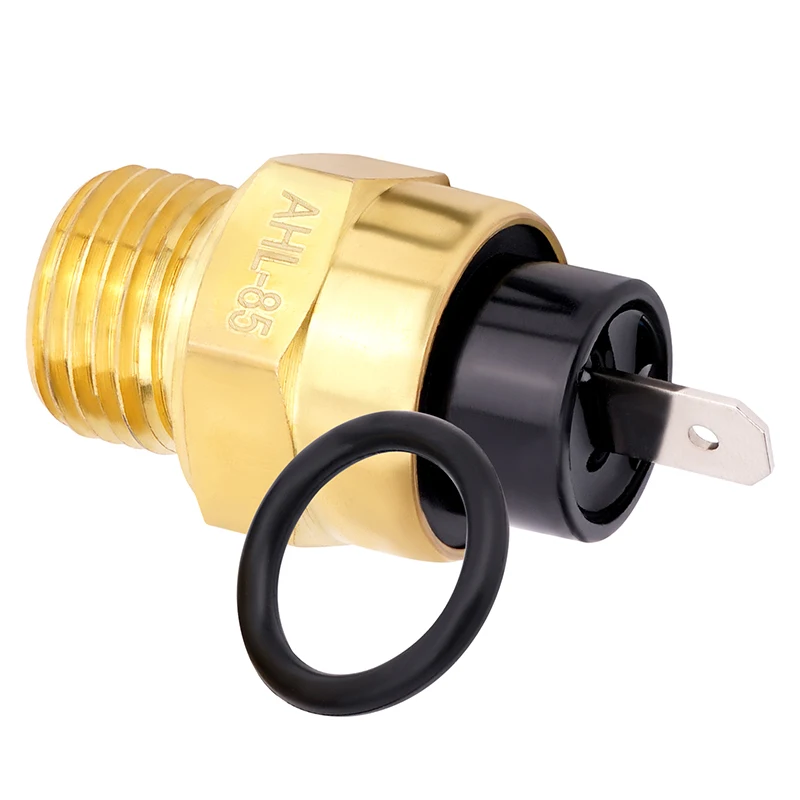 AHL Motorcycle Radiator Water Temperature Sensor for Honda VFR400 VFR800 NC30 VFR750 VFR1200 Water Thermostat Switch