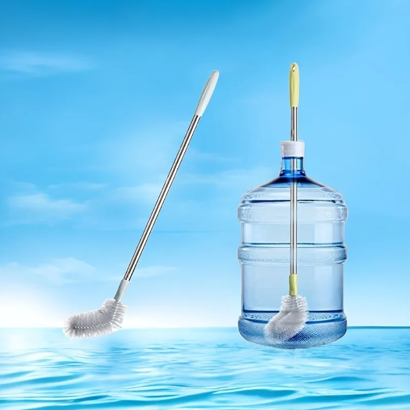 1 pure bucket brush, extended brush, bucket cleaning tool, long handle bucket water cleaning brush