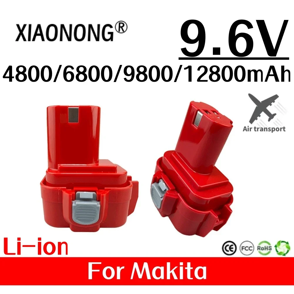 

For Makita 9.6V 4800mAh/6800mAh/9800mAh/12800mAh Ni MH Rechargeable Batteries Power Tools Bateria PA12 1220 1222 1235 1233S